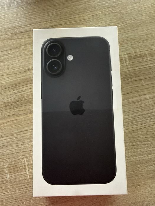 iPhone 16 – 128 GB – Black – Nou, sigilat