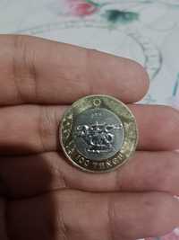 Редкие монеты 100тг сак ироглиф