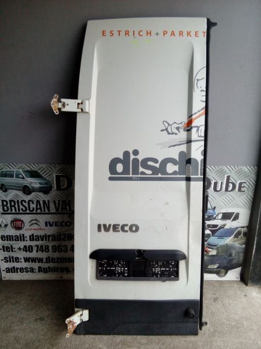 Usa spate model inaltat cu tabla pentru Iveco Daily Euro 4 (2006-2010)