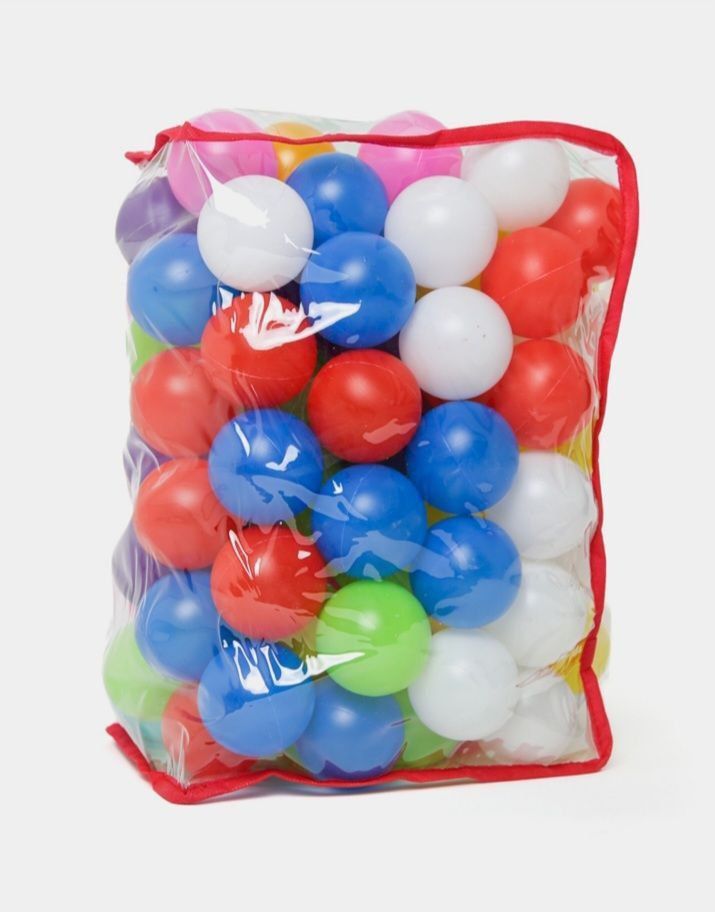 Детские пластмассовые шарики MToys для сухих бассейнов 100 шт