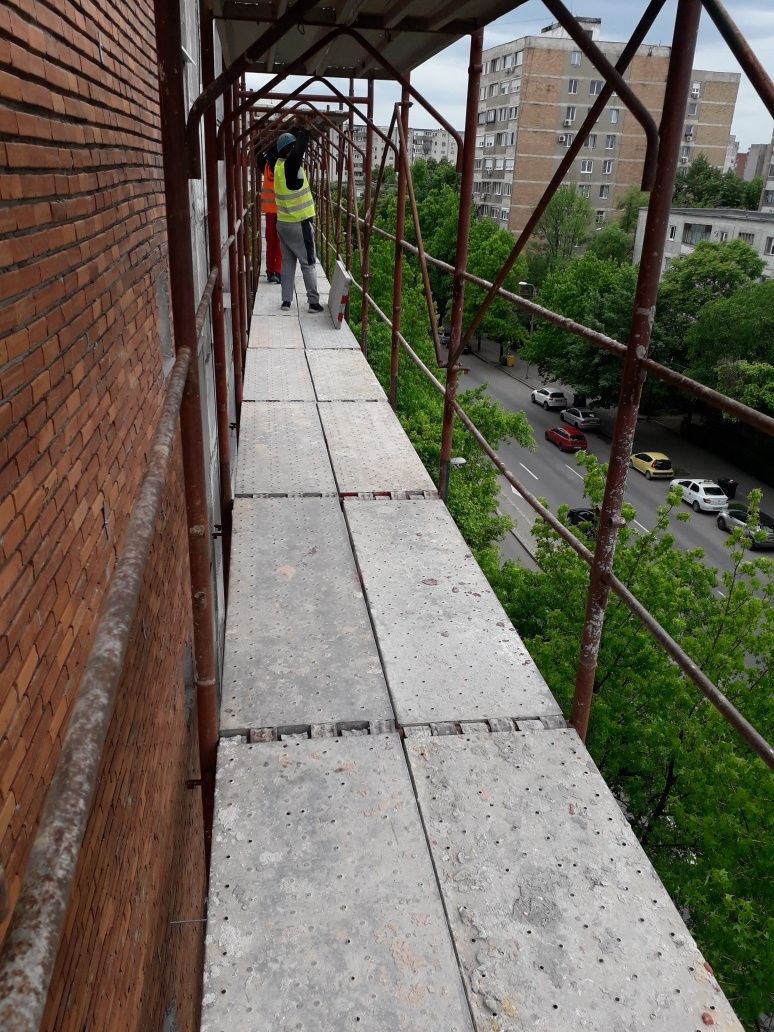 Schele fațada montaj  închiriere 7lei mp pe 30 zile
