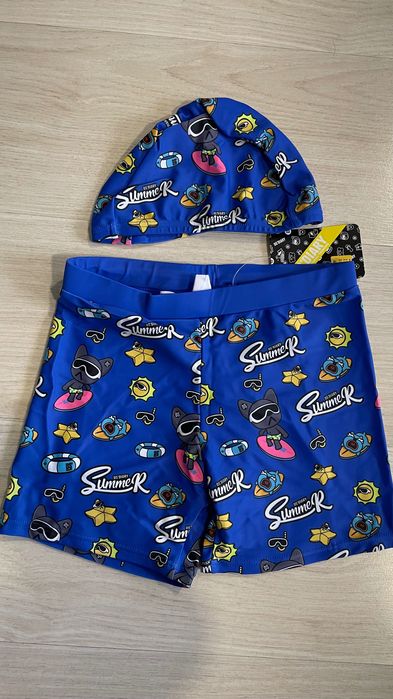 Плавки и шапочка для плавания