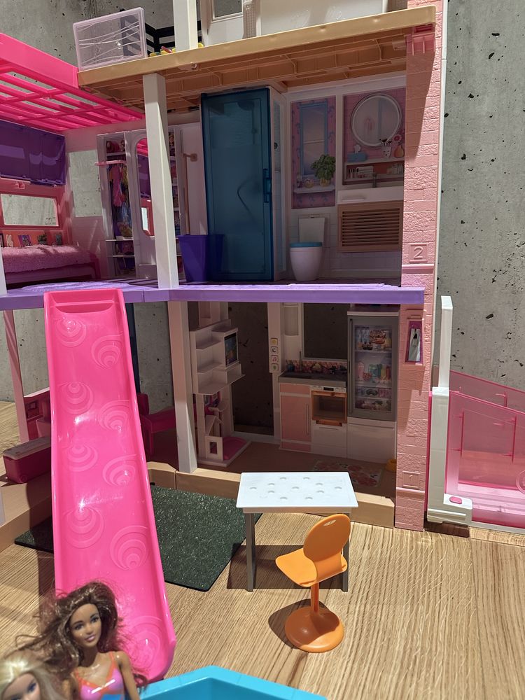 Къща за кукли Mattel Barbie Dreamhouse, на 3 етажа