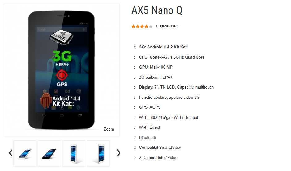Pachet Tablete Allview AX5 Nano Q si Asus Google Nexus 7(2012)