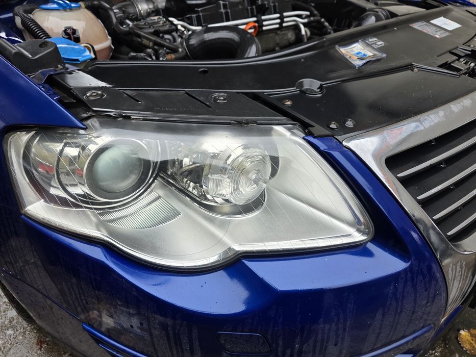 BARA fata Passat b6 LC5E +grila cu emblema ,capota ,far xenon