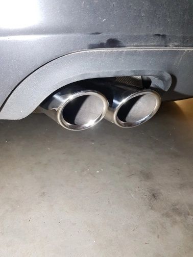 Tipsuri INOX ornamente evacuare Volkswagen Scirocco, Golf, Audi