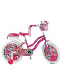 Bicicleta copii 20 inch UMIT Princess, roz, varsta 7-10 ani, portbagaj
