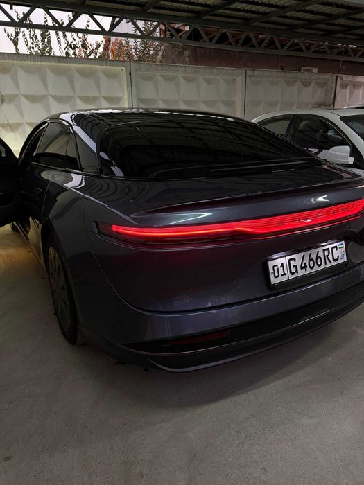Lucid Air 2025 производство США Калифорния запасом хода до 700км