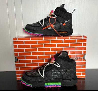 Air Force 1 Mid × Off-White Black