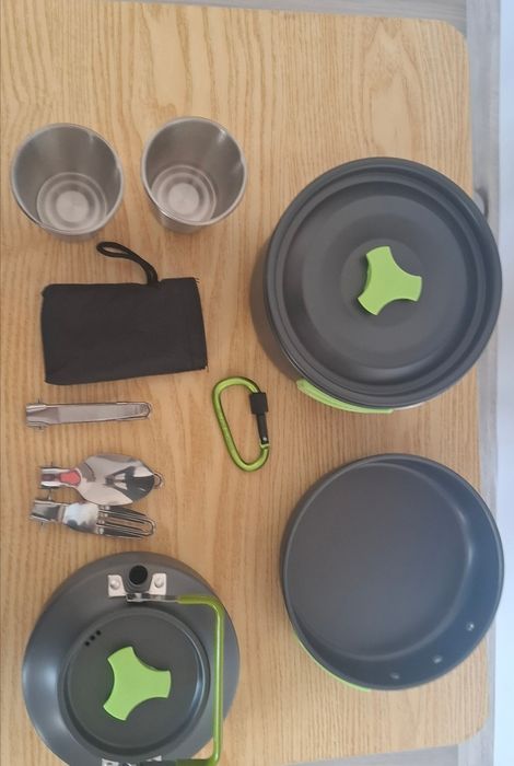 Set de vase pliabile camping