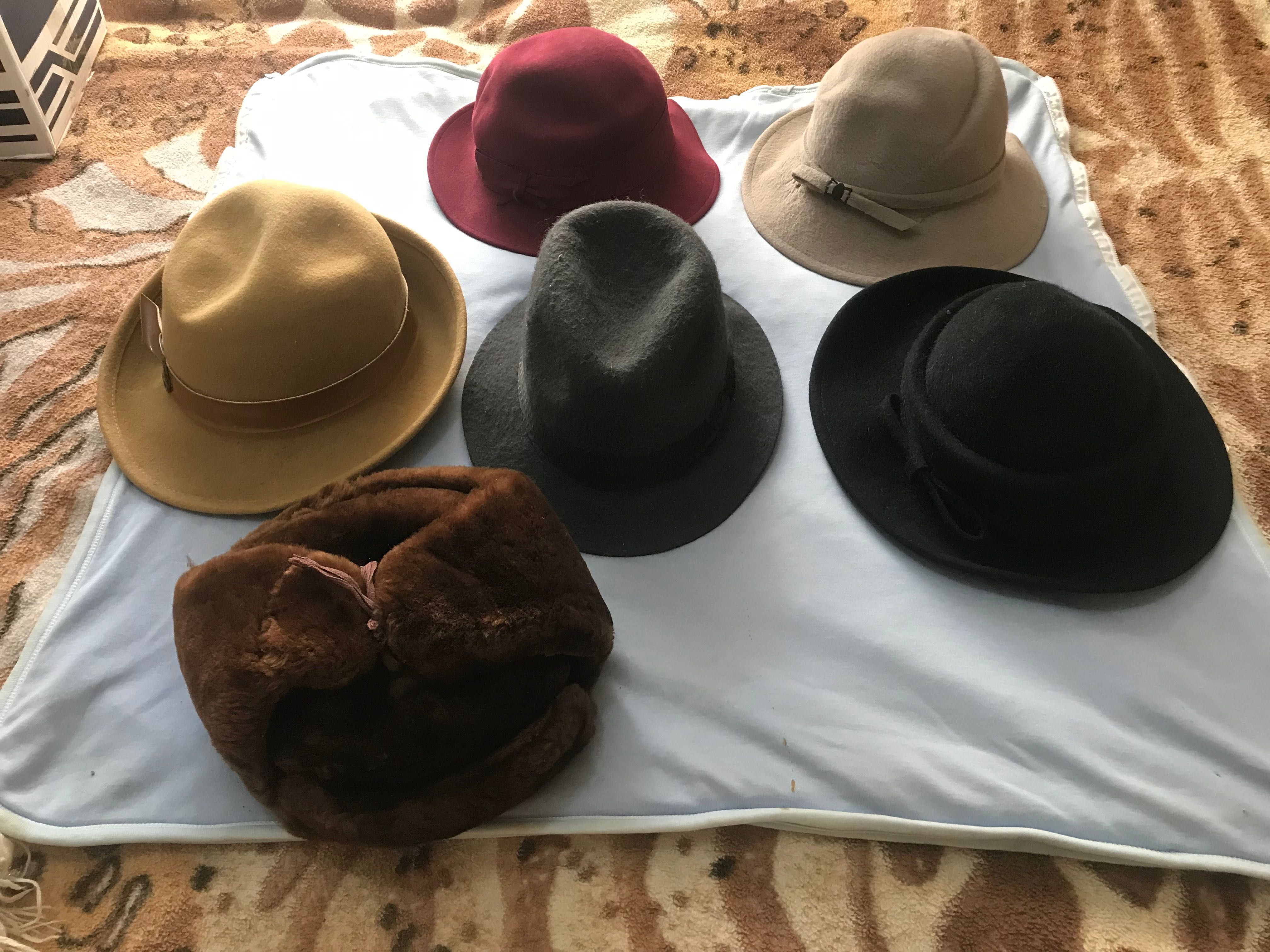 Шляпы женские и мужские