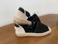 Espadrile negre noi