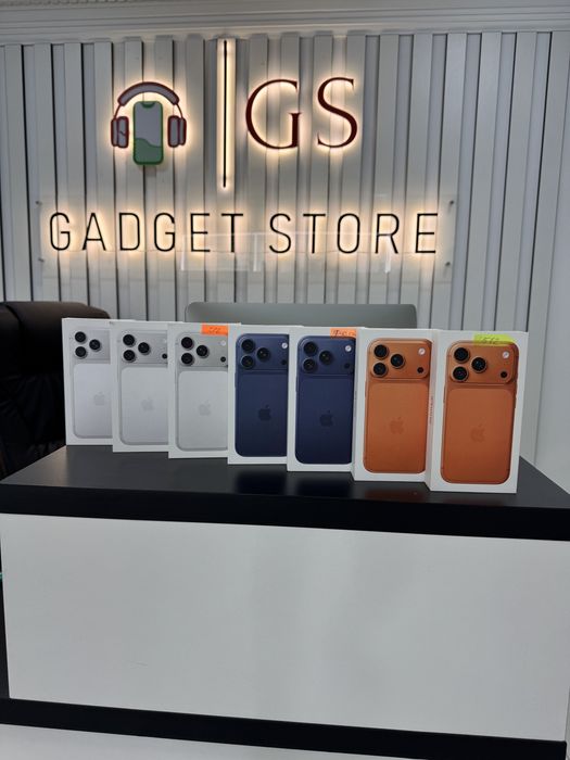 Iphone 17pro max(1tb)orange,silver,blue айфон 17 про макс Павлодар