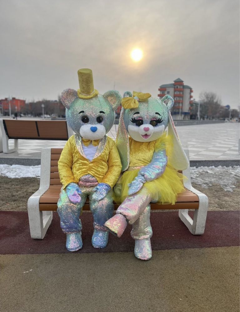 Мишка тэдди на прокат аниматор шымкент