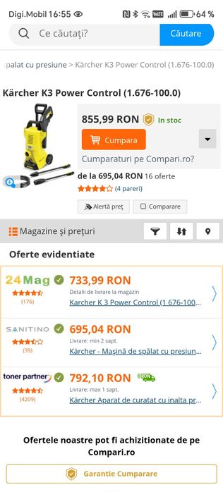 Karcher K3 Power control pompă de spălat cu presiune