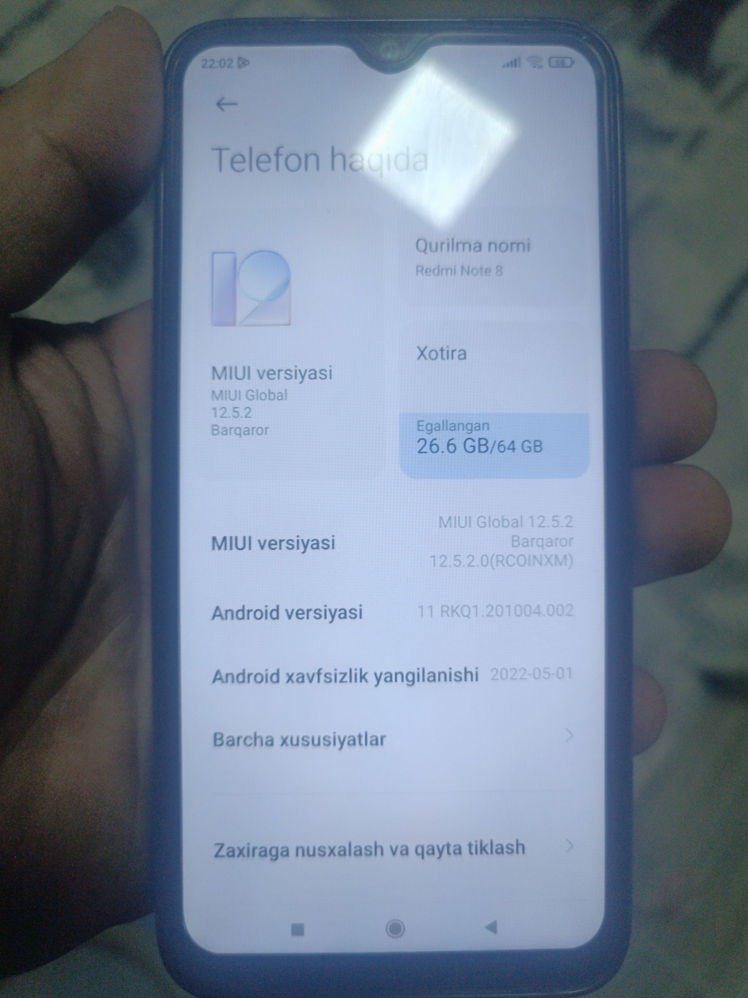Redmi 8 xolati zor iwlawi zor tutkan odam bilan bu tlfoni qizqanla tel