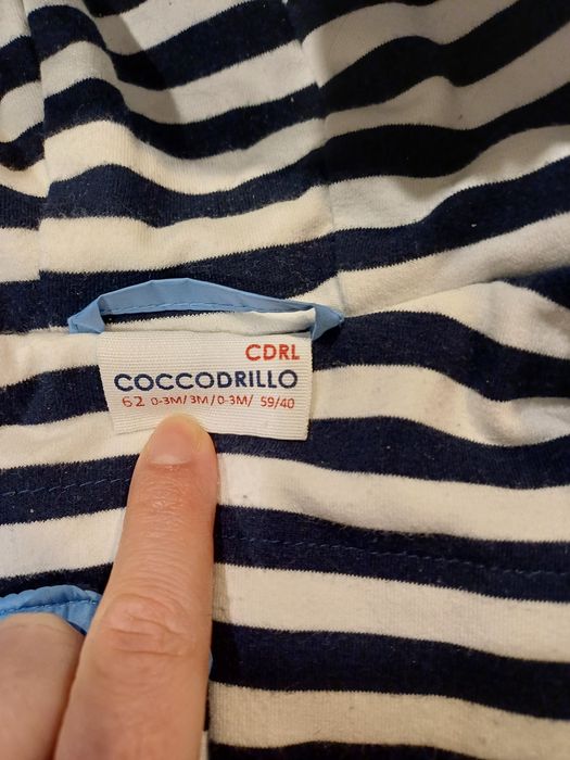 Salopeta/combinezon Cocodrillo de iarna pentru  nou-nascut