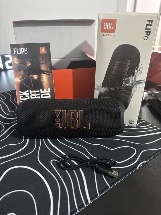 Boxa JBL Flip6 noua in cutie - neagra