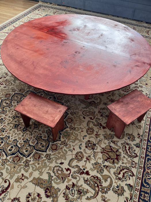 Круглый казахский  стол