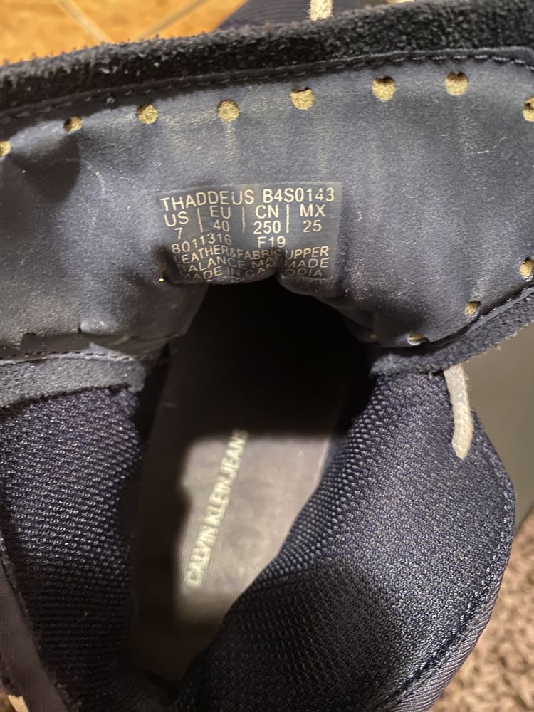 Ghete Calvin Klein Jeans Originale