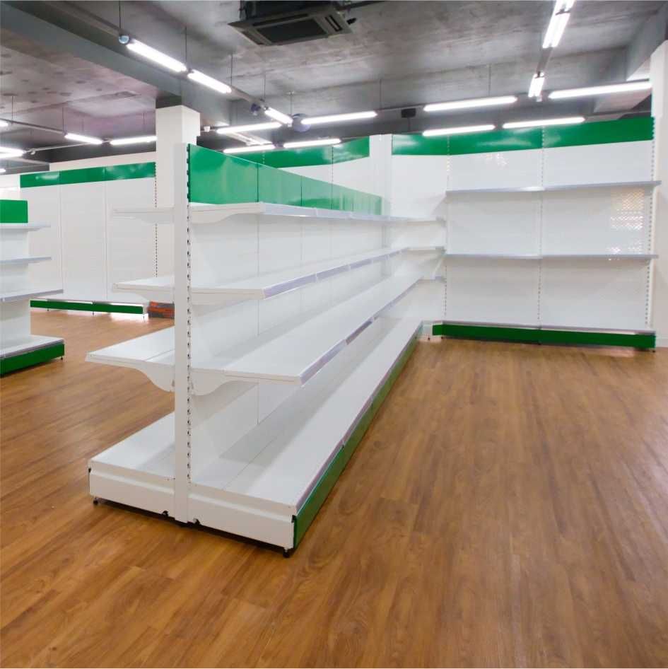 Стеллаж из металла, оборудование для магазина, стеллажи