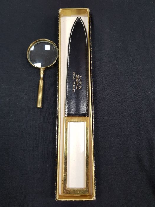 Ножици и нож за писма