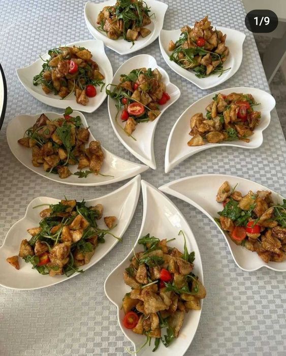 Ыдыс-аяқ, хан шатыры, стильные турецкие гирлянды, газоны, палаткалар