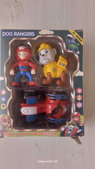 Фигурки Paw Patrol, Пес Патрул с машини