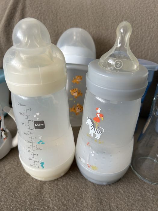 Бебешки шишета Philips Avent , Mam ,Nuk Chicco