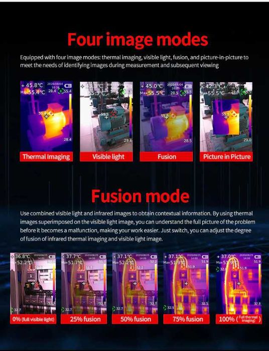 Termoviziune, termografie, termoscanare cu camera profesionala
