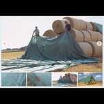 PRELATA PROTECTIE BALOTI 15.6x25m=2880lei; nu trece apa; garanție