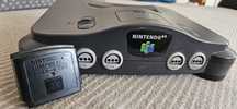 Nintendo N64 + Jumper pack + x2 оригинални джойстика
