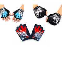 Спортивные перчатки без пальцев для детей и взрослых! 4 цвета