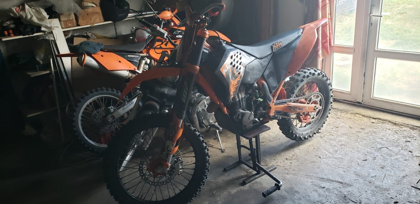 Ktm 450exc an 2008 4300 euro neg.