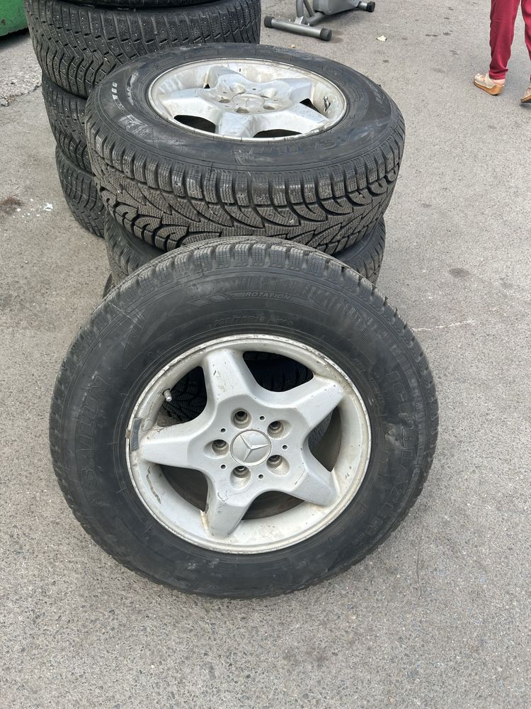 Продам диски на зимней резине ML 163 кузов