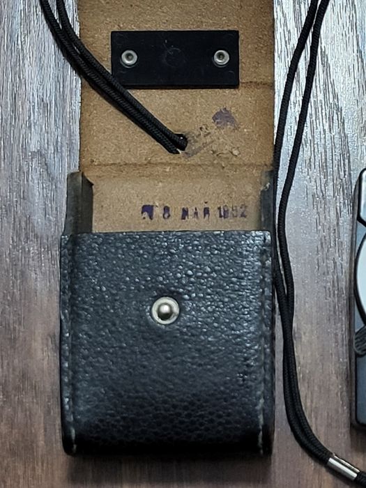 Fotometru/exponometru Leningrad 7, anul 1952 + husa originala, made in