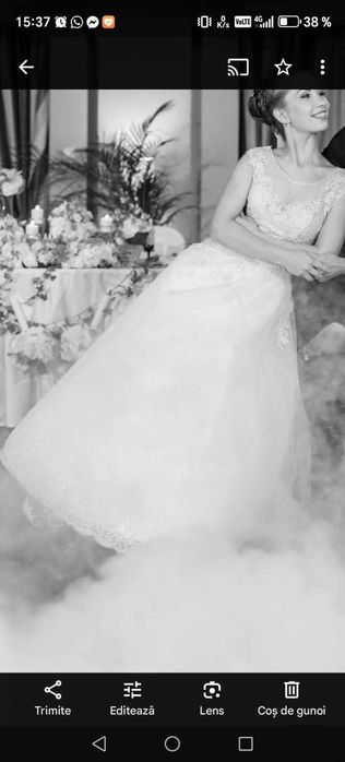 Rochie de mireasa, marine 38-40