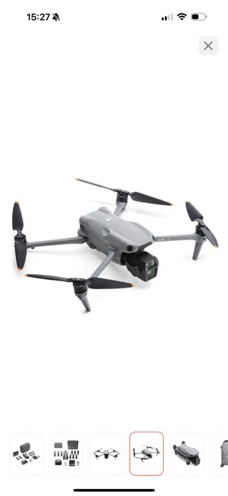 Дрон DJI Air 3S Fly More Combo (RC-2) серый