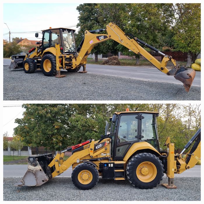 Buldoexcavator Caterpillar 432 F2  Buldo excavator IMPECABIL ca NOU
