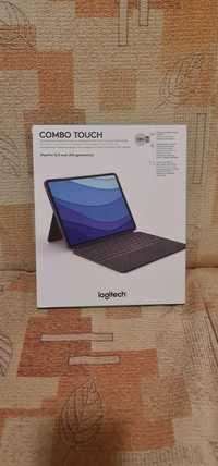 Husa Logitech Combo Touch- iPad Pro 12.9 inch (5th generation)