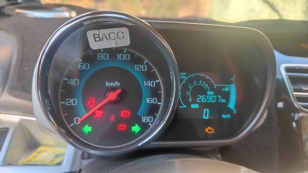 Новое табло спарк spark спидометр механика 2 штекерли