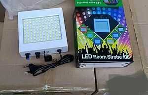 Диско лампа стробоскоп Блиц ефект фенер LED Room RGB светкавица 2 моде