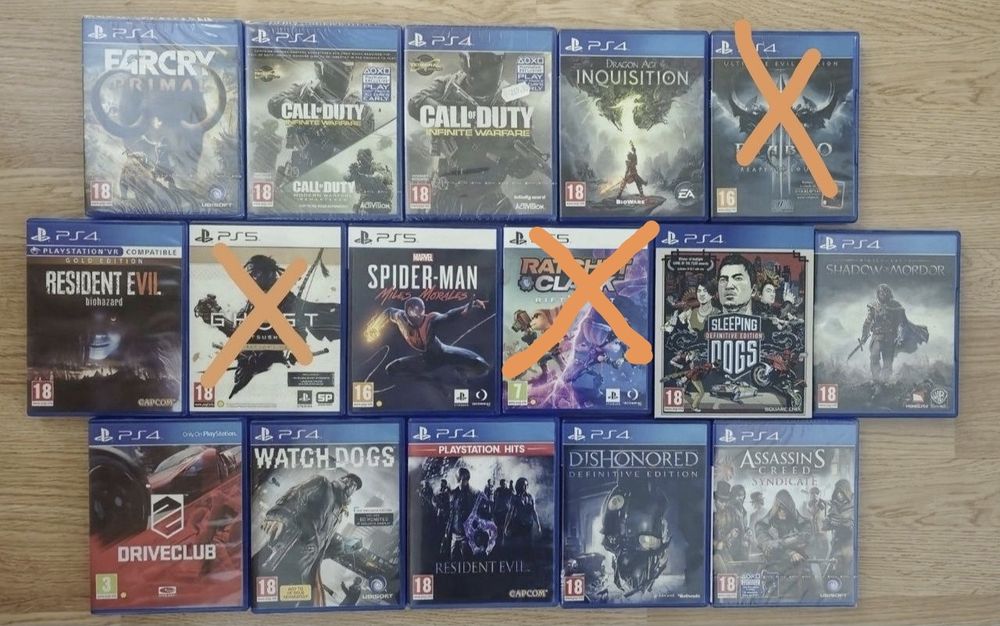 Schimb jocuri PS4/PS5