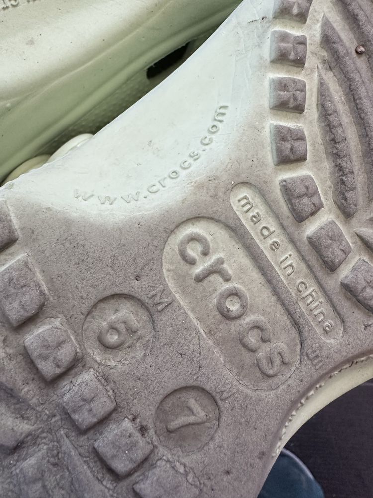 Джапанки чехли Crocs Vagabond естествена кожа