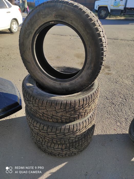 Резина зимняя б/у 17 радиус