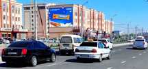 Реклама на брандмауэрах в Хорезмской области