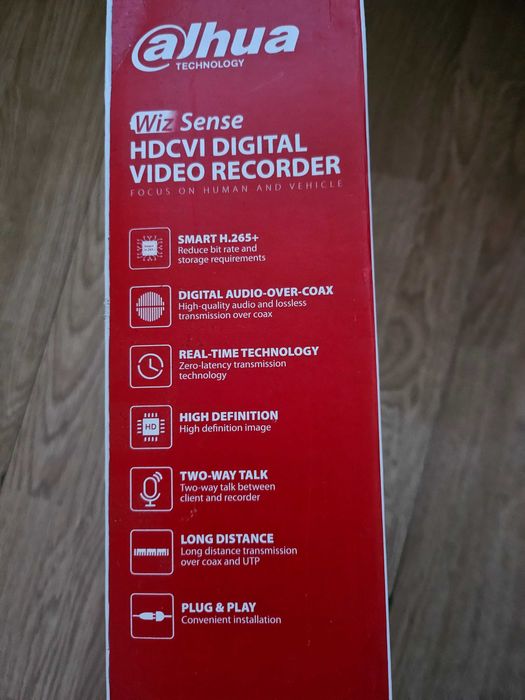 Kit supraveghere Dahua + Acvil, 4 camere, DVR Wizsense NOU, sigilat