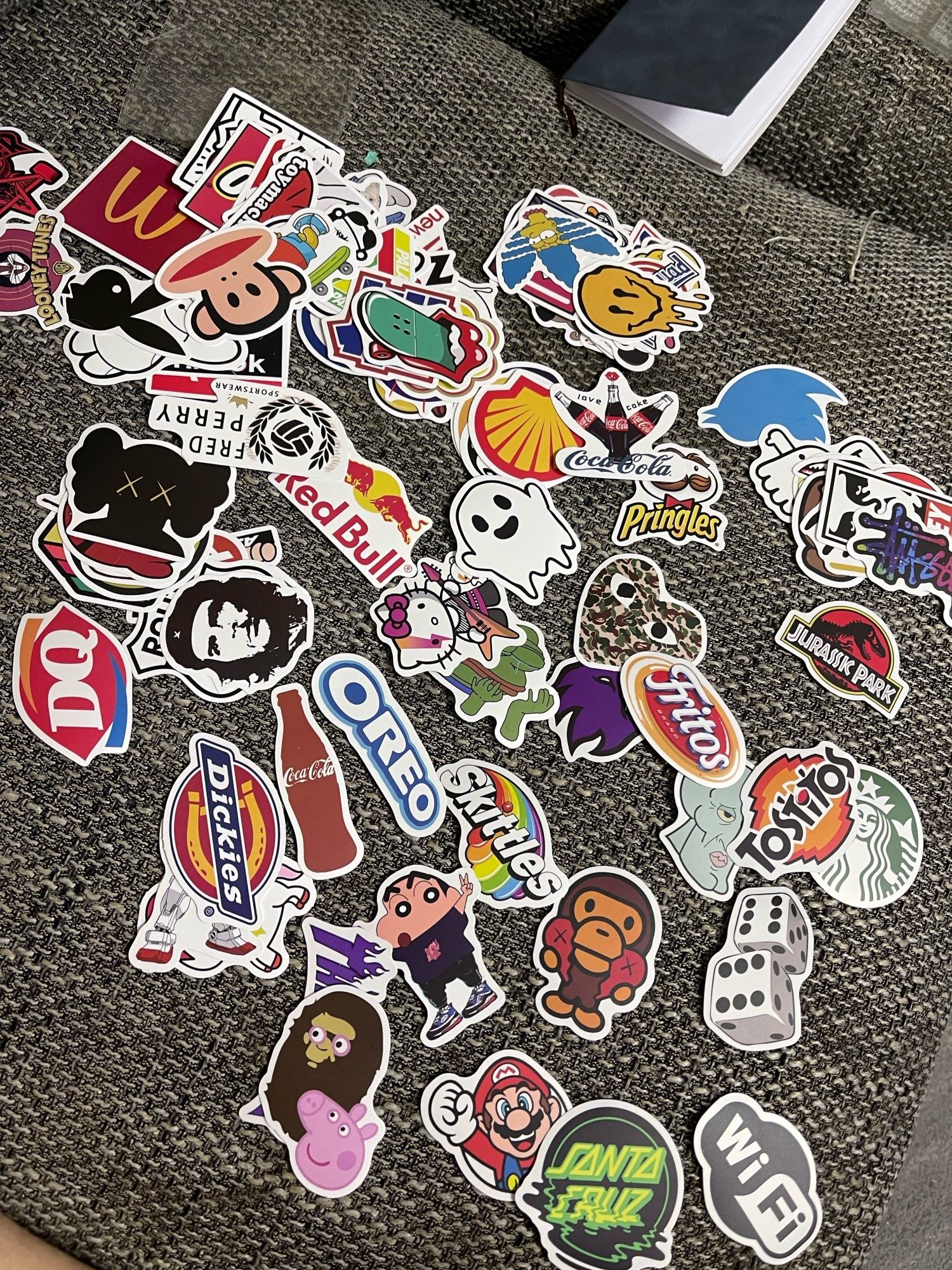 Водоустойчиви стикери 50/100бр Stickerbomb/Логота/Марки/Брандове/Аниме