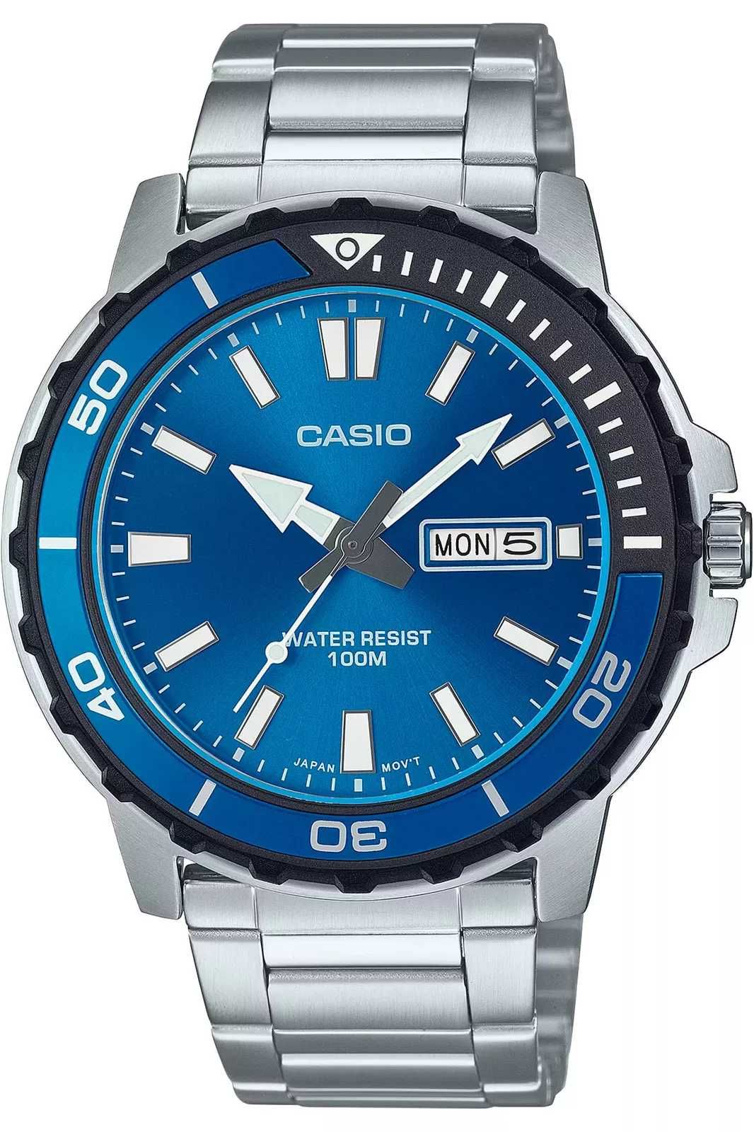 Оригинальные часы Casio Collection Blue Dial  !!!