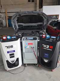 Incarcare Freon Clima Auto R1234yf R134a Verificare Ulei compresor